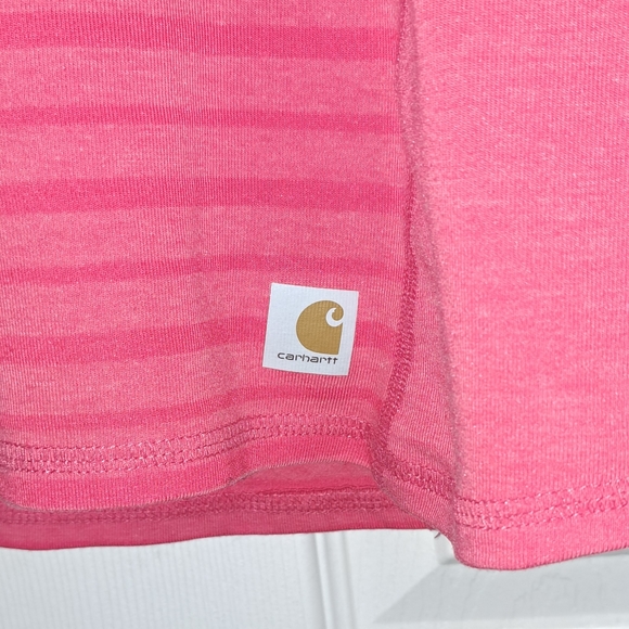 Carhartt women's top. Pink size small - Picture 2 of 5